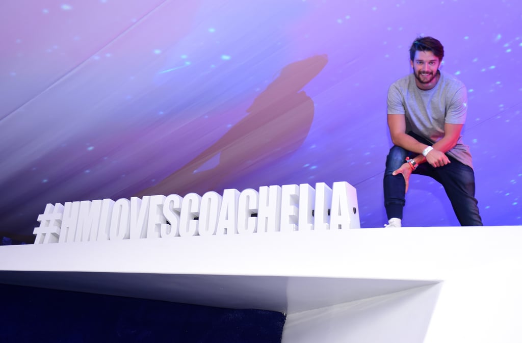 Miley Cyrus in Studio, Patrick Schwarzenegger at Coachella