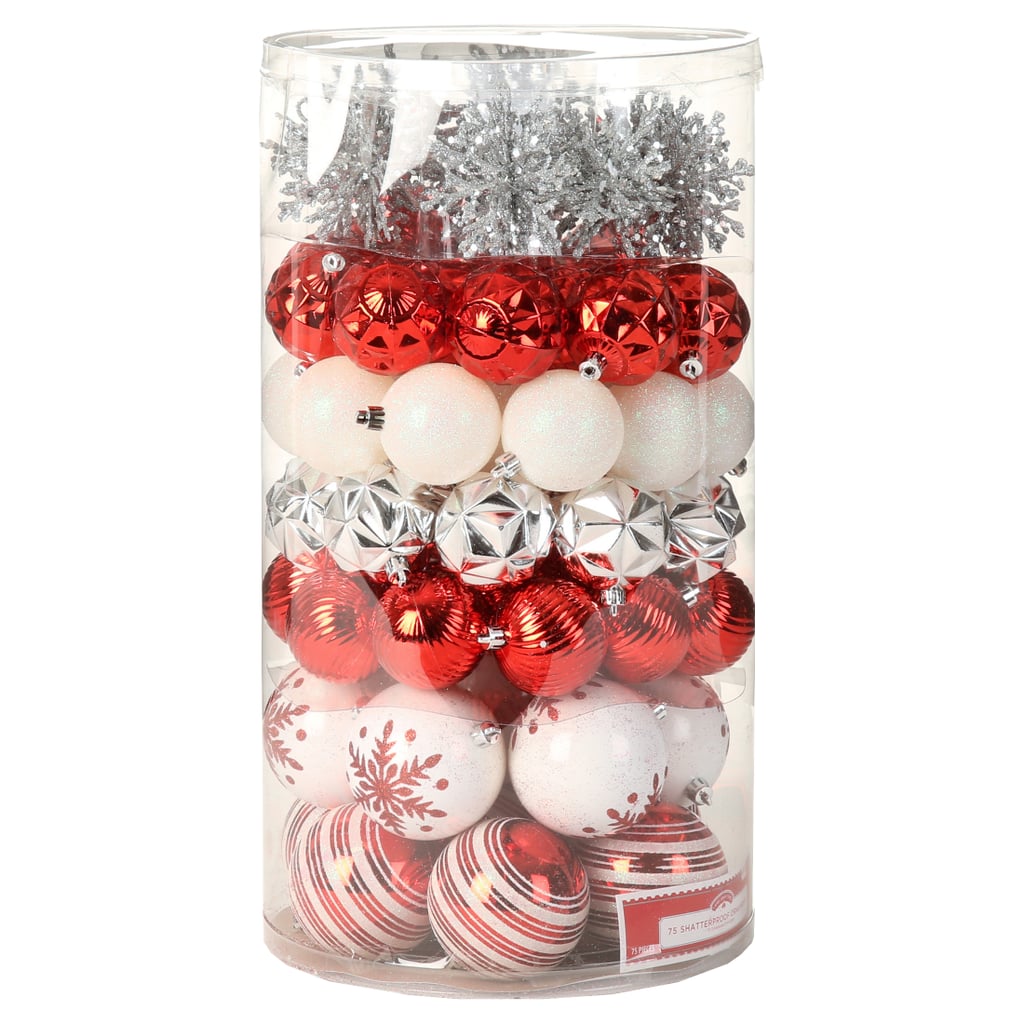 Holiday Time Shatterproof Christmas Tree Ornaments