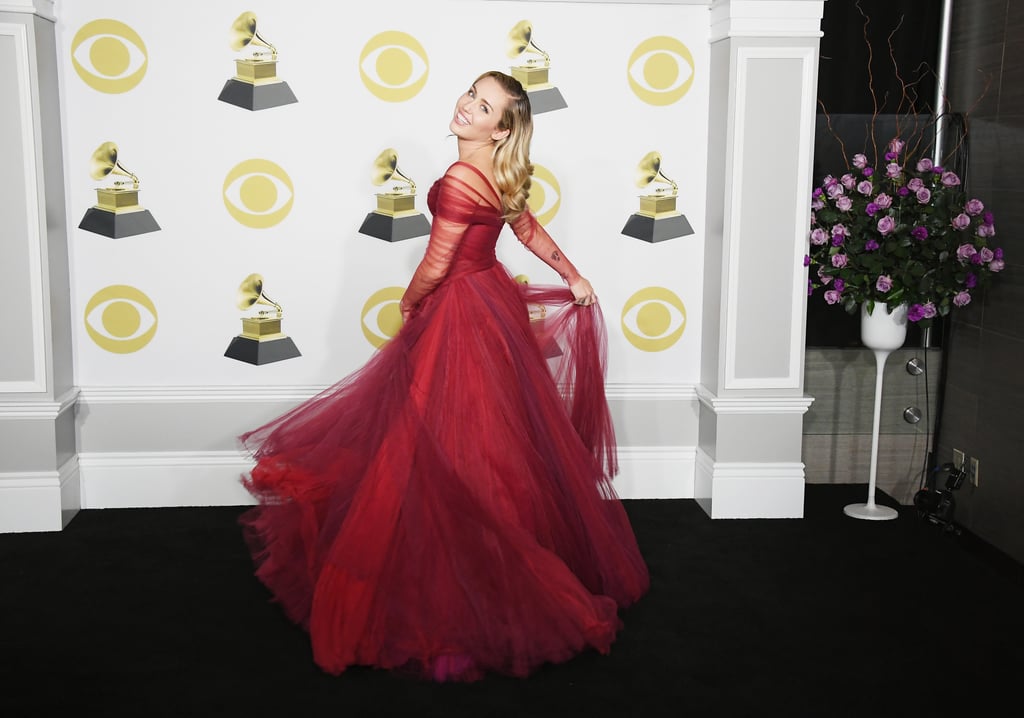 Laverne Cox's Zac Posen Dress on 11 Honouré Runway Feb. 2019