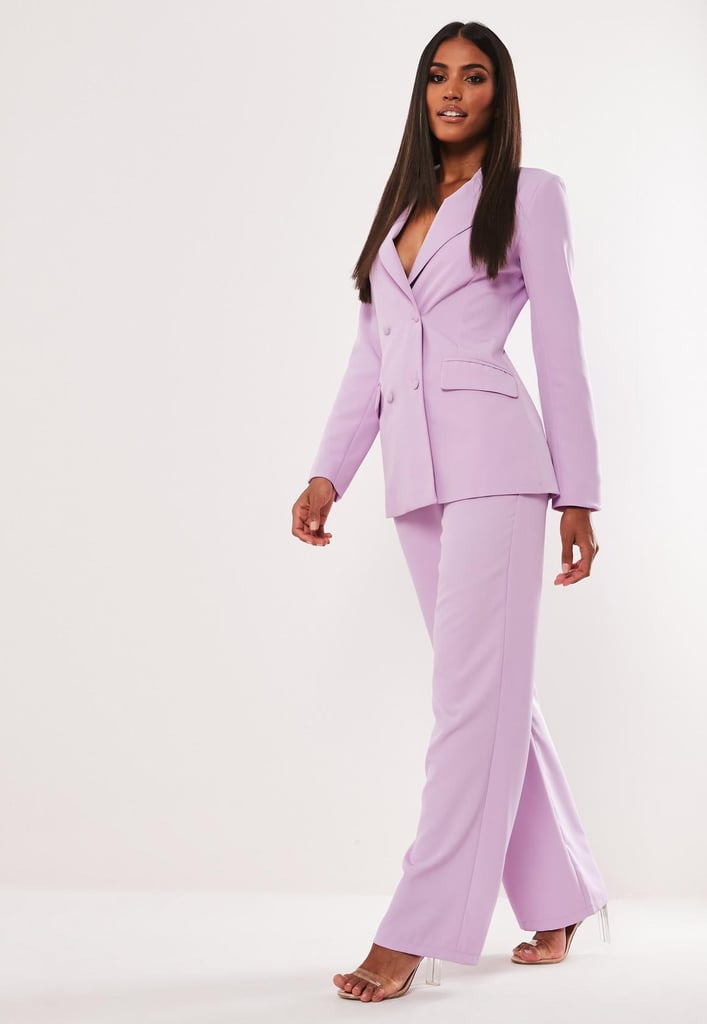 Missguided Petite Lilac Suit | Best Wedding Guest Dresses Under £150 ...