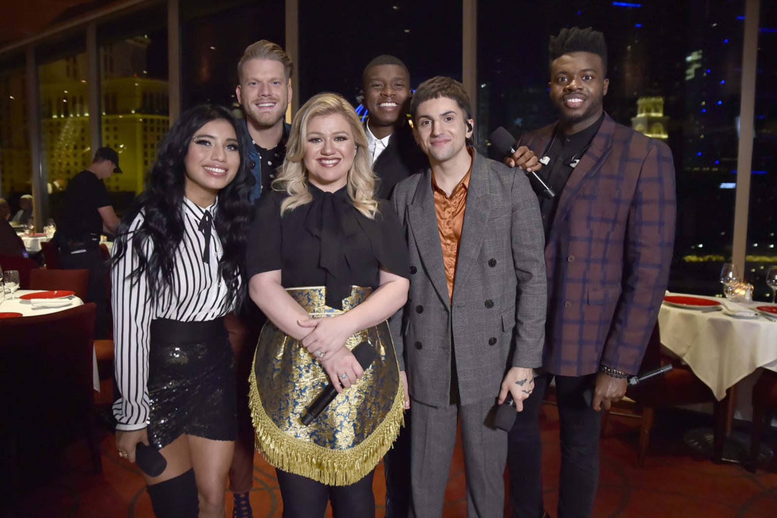 Pentatonix Kelly Clarkson “My Grown Up Christmas List” Video POPSUGAR Entertainment