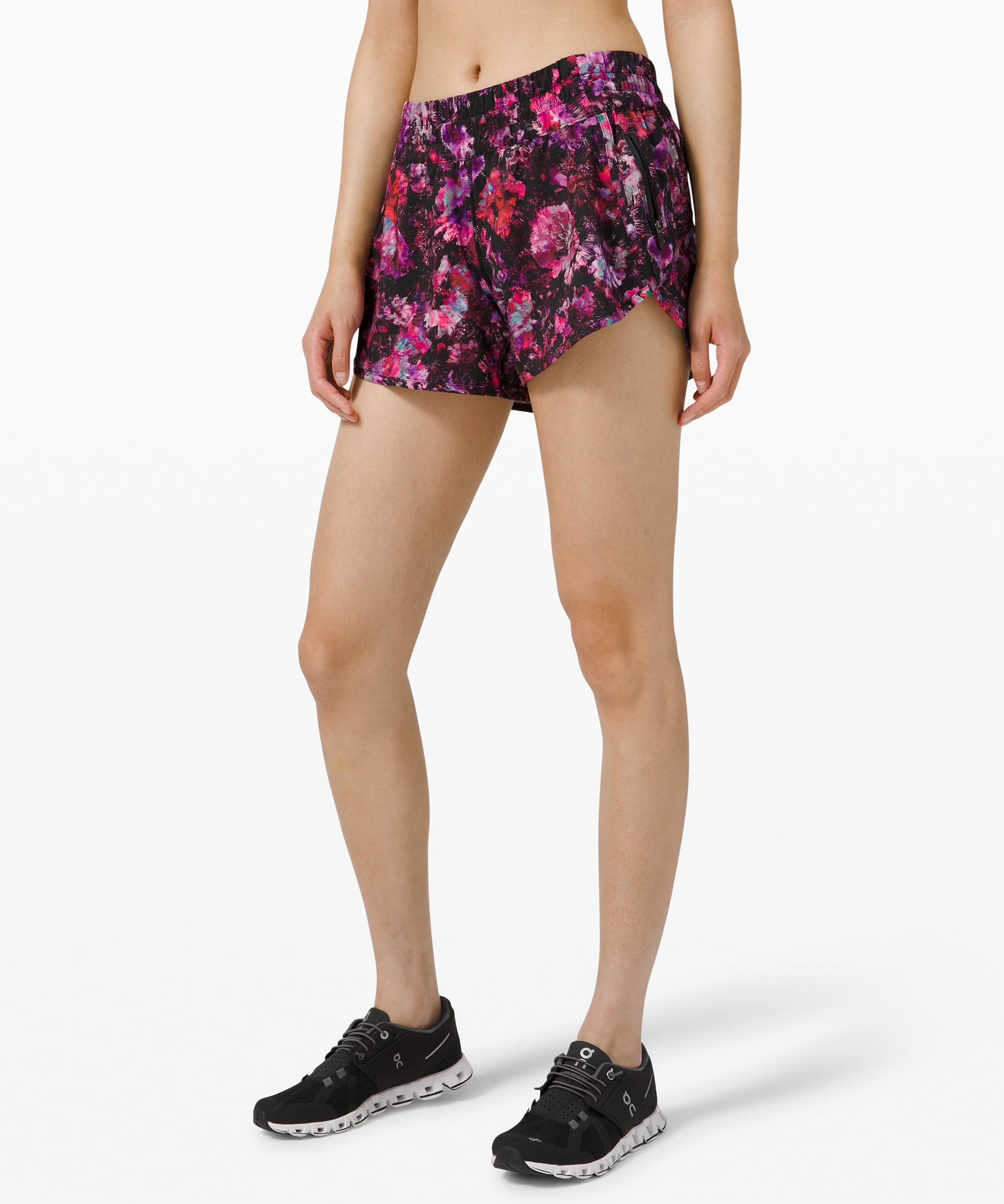 lululemon pink tracker shorts