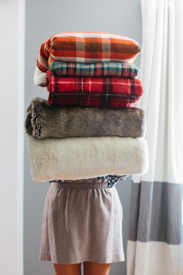 Say Yes to Multiple Throw Blankets Cozy Decor For Fall POPSUGAR Home Photo 15