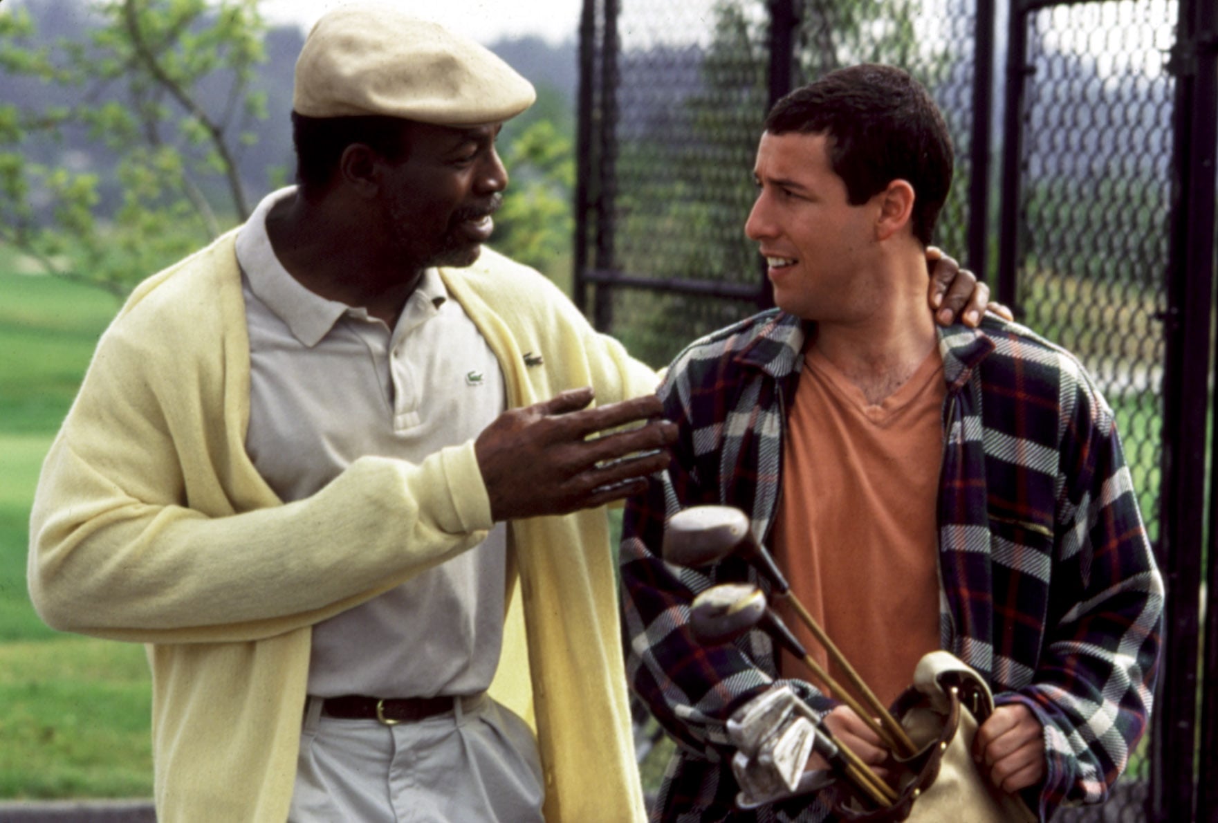 HAPPY GILMORE, Carl Weathers, Adam Sandler, 1996, advice