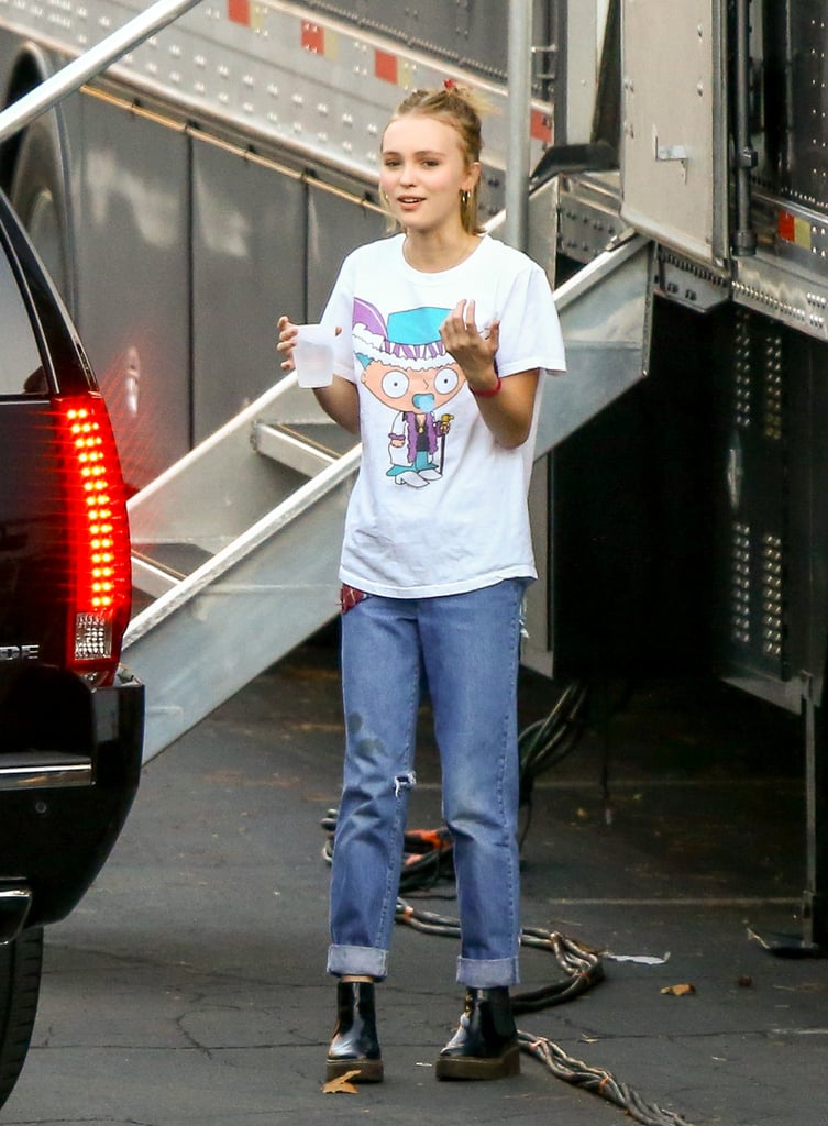 But Her Off-Duty Look Is Casual Cool