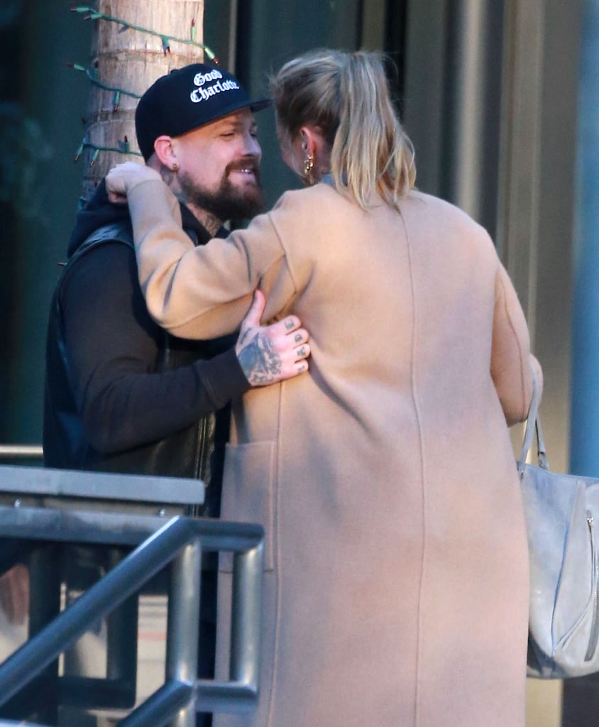 Cameron Diaz and Benji Madden Kissing in LA Dec. 2016