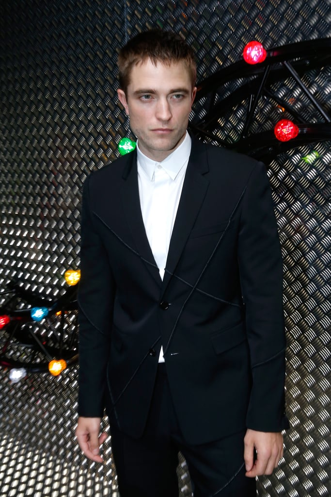 Robert Pattinson at Dior Homme Runway Show Paris June 2016