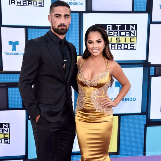 Becky G and Sebastian Lletget at Latin American Music Awards