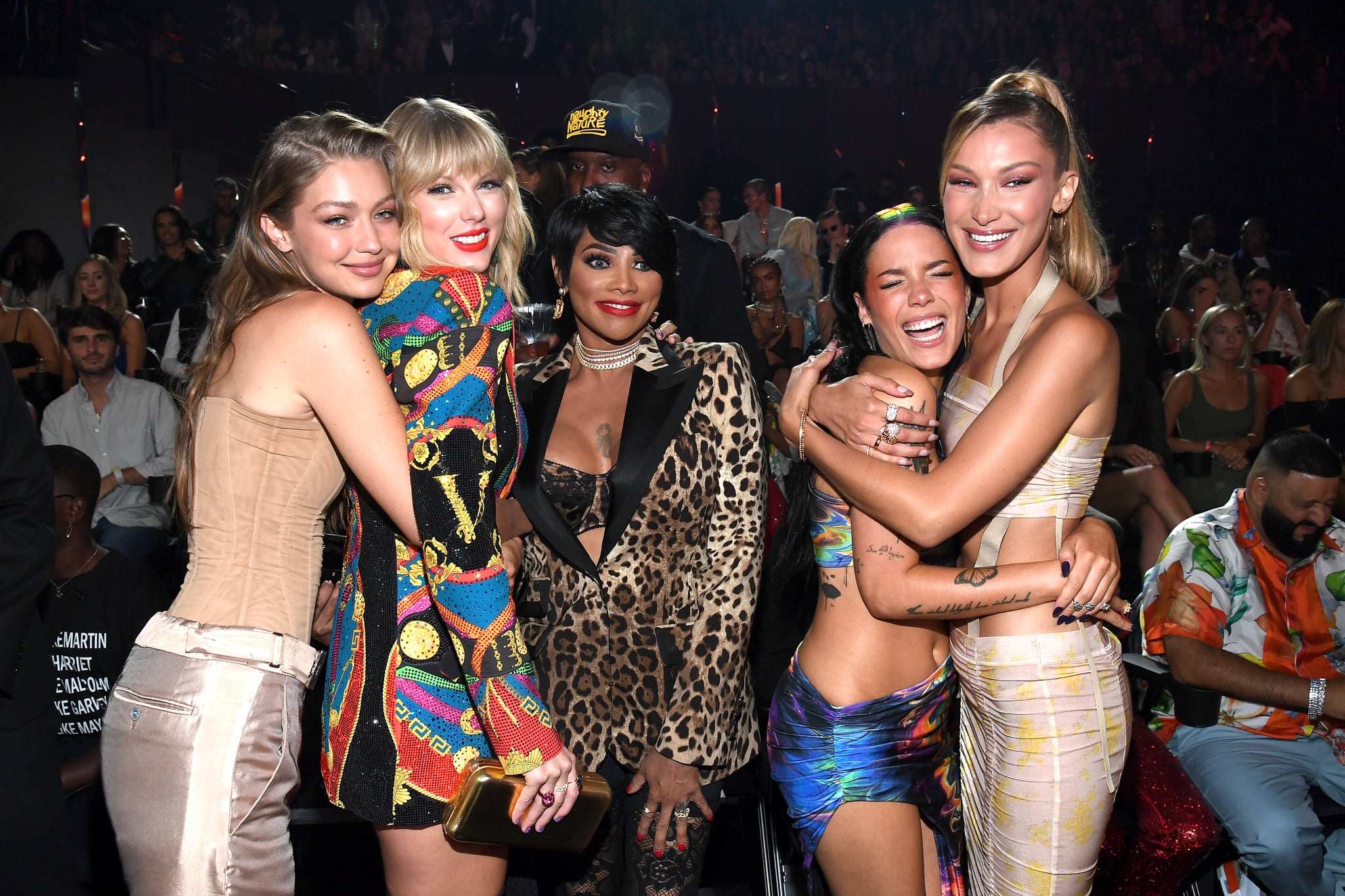 Gigi Hadid Taylor Swift Pepa Halsey And Bella Hadid At