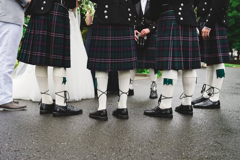 Scottish Canadian Wedding