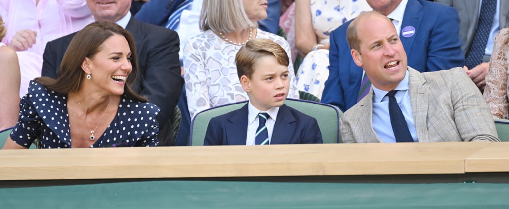 Prince George Attends His First Wimbledon