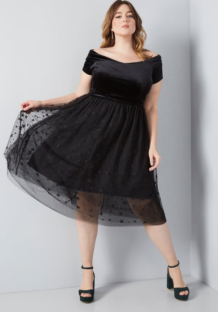 Uplifting Aura Off-Shoulder Dress