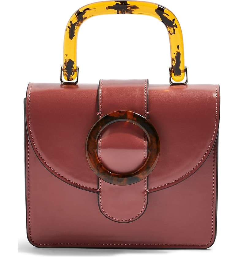 Topshop capri buckle crossbody bag outlet