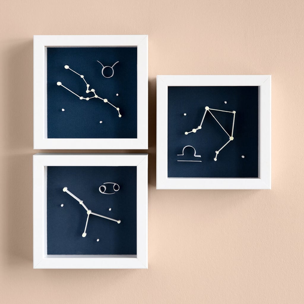 A Personalized Piece of Art: Glow-in-the-Dark Zodiac Art