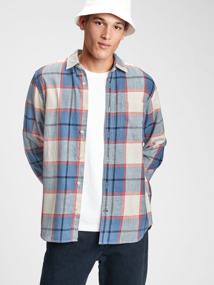 Gap Flannel Shirt Best Plaid Clothes 2020 POPSUGAR Fashion UK Photo 26