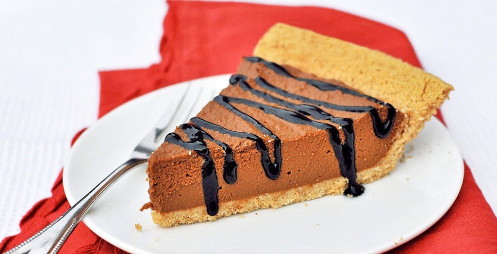 No-Bake Chocolate Pumpkin Pie
