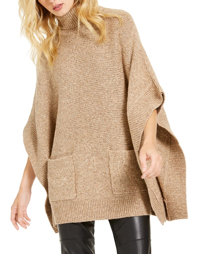 Michael Kors Turtleneck Poncho The Most Stylish and Cozy Sweaters