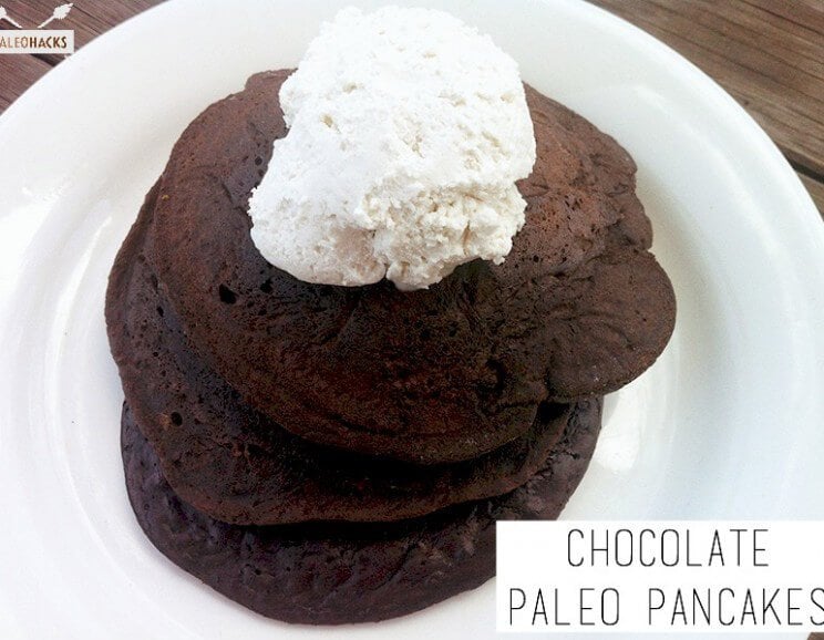 Chocolate Paleo Pancakes