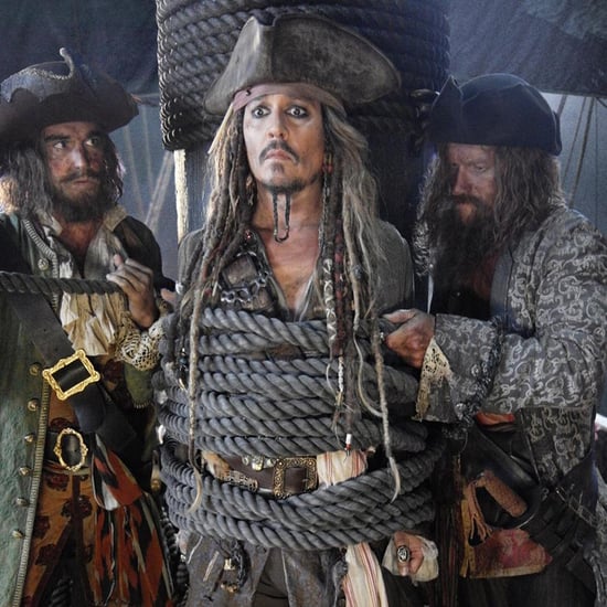 First Picture of Johnny Depp as Jack Sparrow on Pirates 5