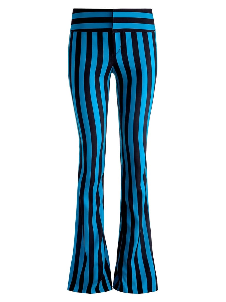 Alice + Olivia Olivia Striped Flared Trousers