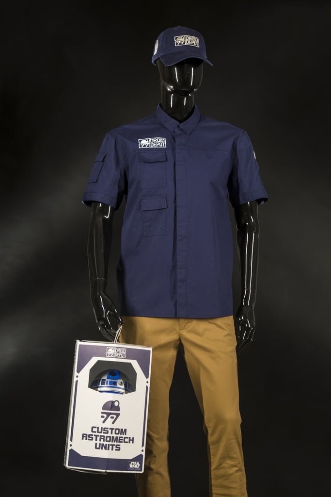 Apparel that can be found at the Droid Depot.