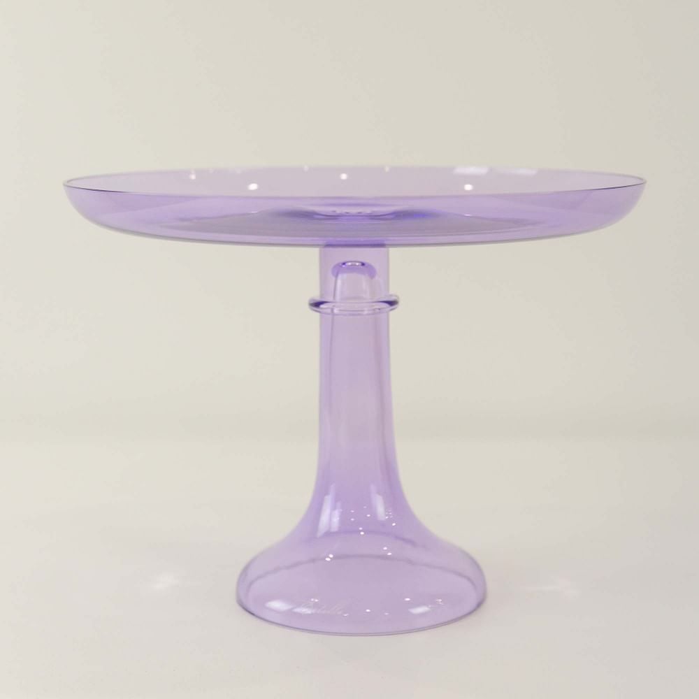 For the Cake: Estelle Colored Glass Cake Stand