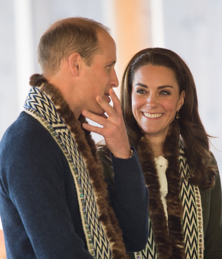 Kate Middleton Smiling at Prince William Pictures