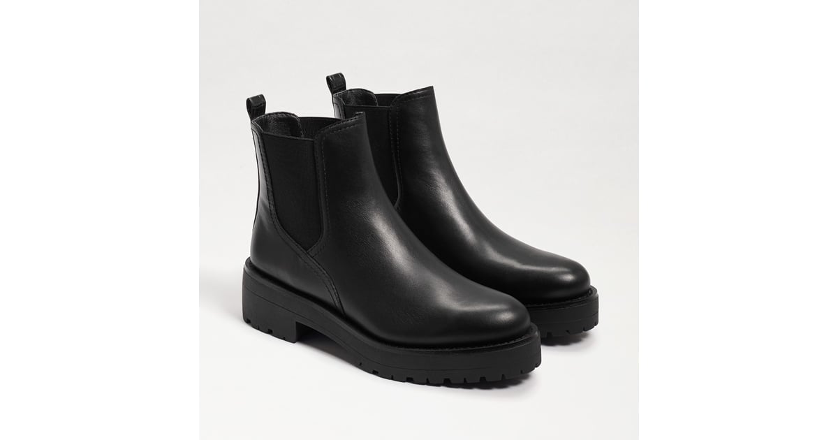 justina lug sole boot