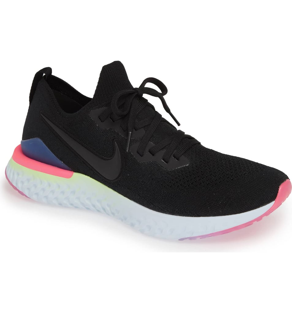 epic react flyknit running shoes