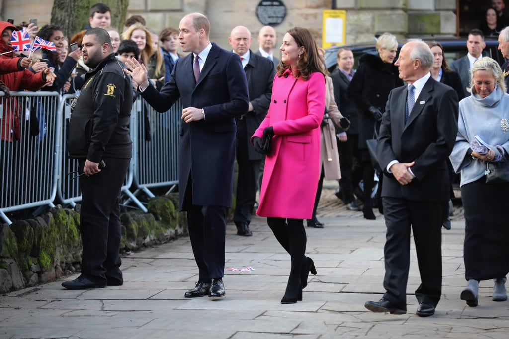 Kate Middleton Pink Mulberry Coat