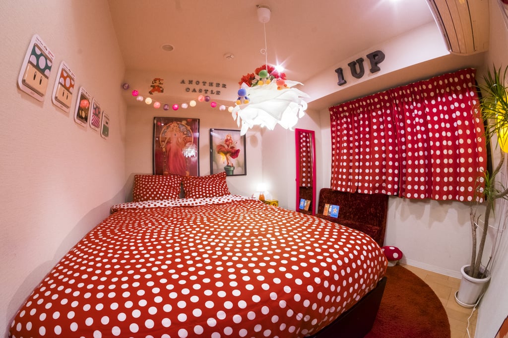 Super Mario Bros Airbnb in Tokyo