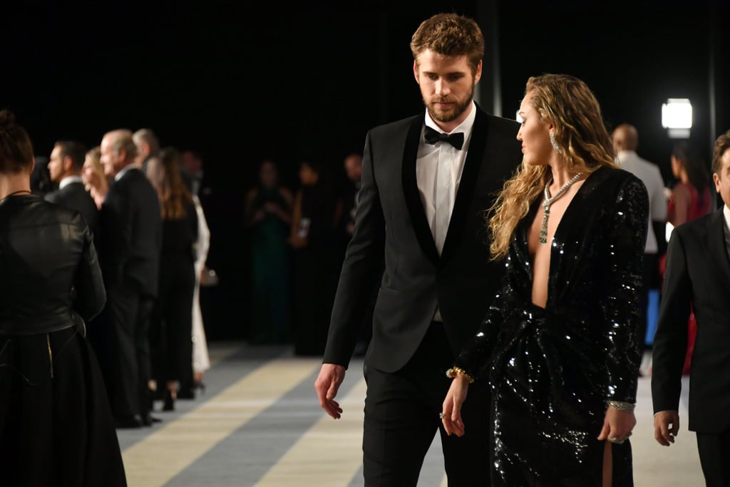 Miley Cyrus and Liam Hemsworth at 2019 Oscars Afterparty