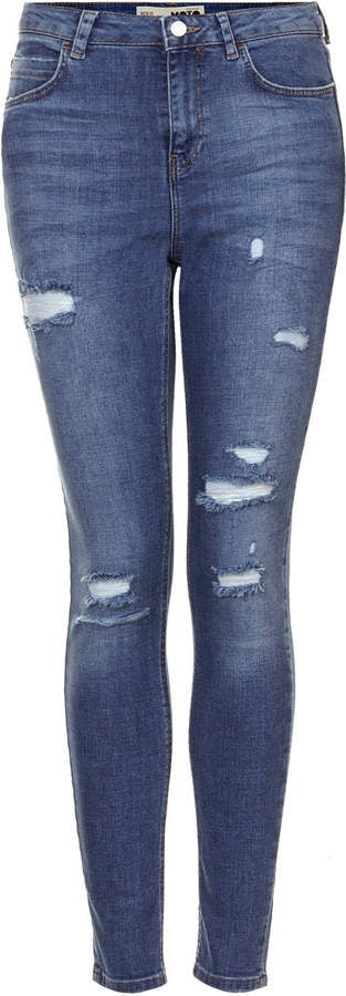 Topshop Ripped Skinny Jeans