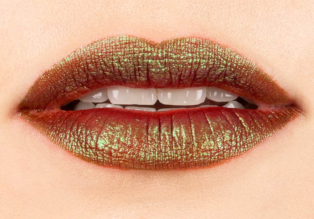 As Kat Von D herself said of the product, the electrifying shimmer "makes you look like a giant Christmas present." Or, in the case of Super Sonic, you'll shine like an iridescent pumpkin.