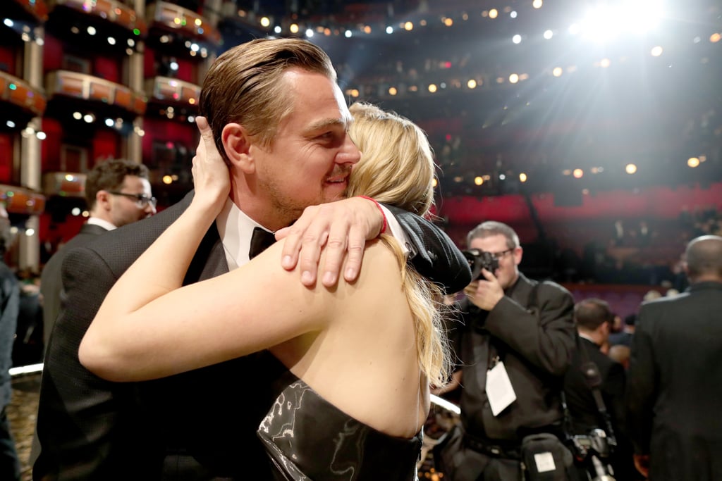 Pictured: Leonardo DiCaprio and Kate Winslet
