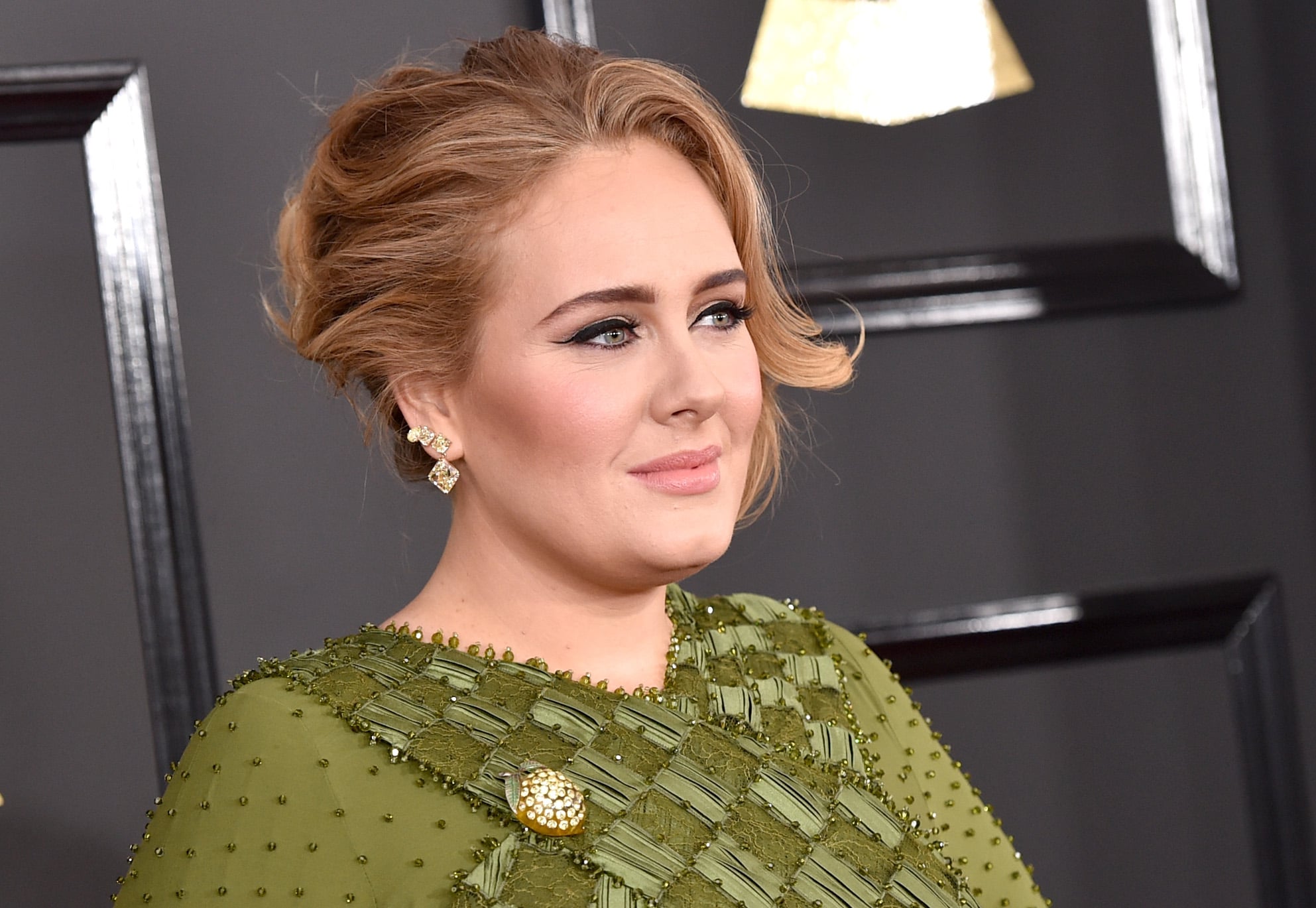 LOS ANGELES, CA - FEBRUARY 12:  Recording artist Adele attends The 59th GRAMMY Awards at STAPLES Centre on February 12, 2017 in Los Angeles, California.  (Photo by John Shearer/WireImage)