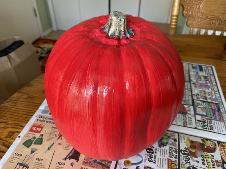 Paint the Pumpkin Red