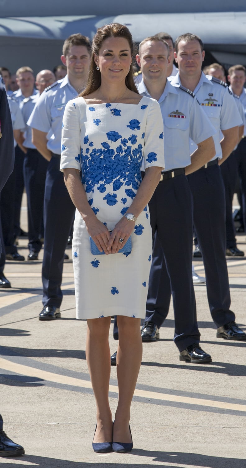 Back in 2014, Kate Wore the Same Dress in Australia