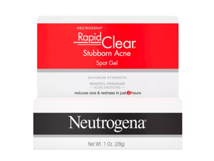 Acne Product: Neutrogena Rapid Clear Stubborn Acne Medicine Spot Treatment Gel