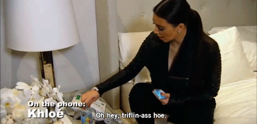 When She Answered Khloé's Call Like This