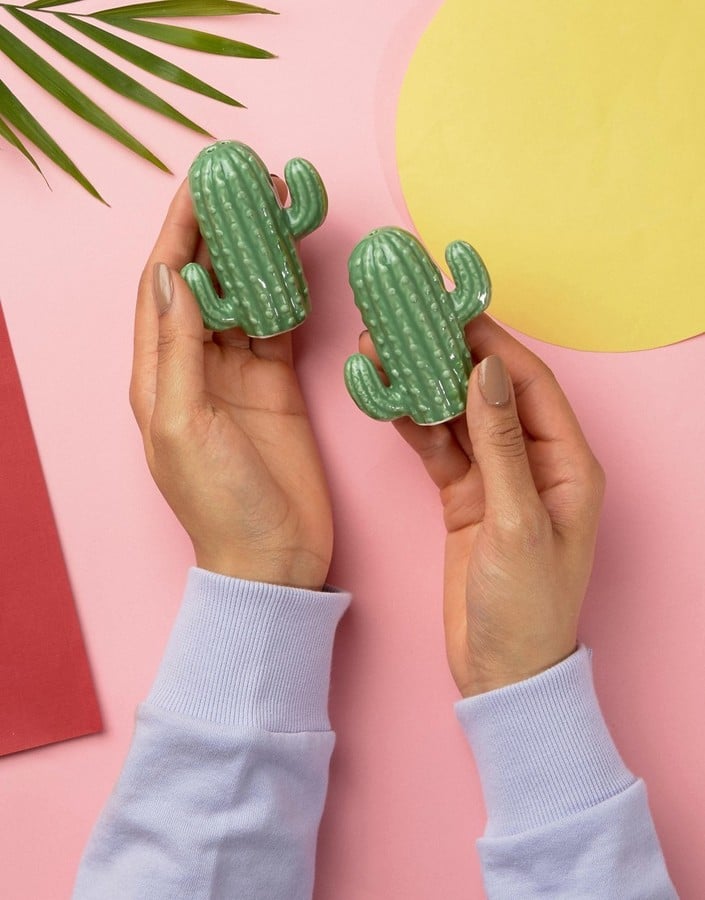 Sunnylife Cactus Salt and Pepper Pots