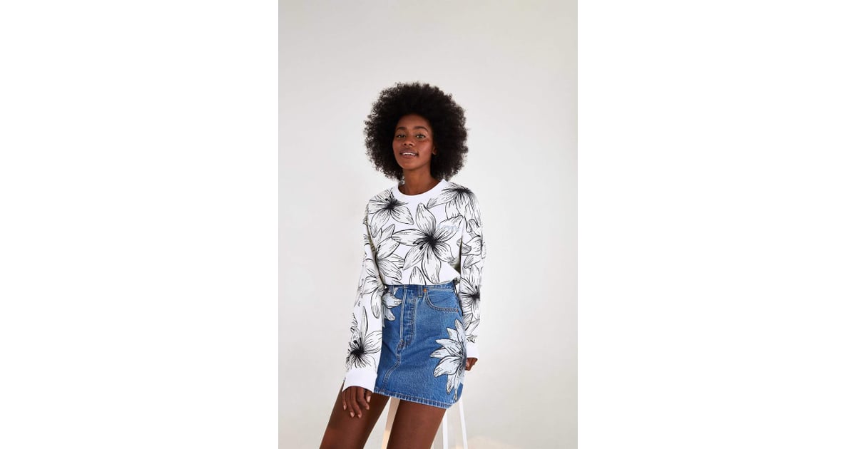 Levi's Ribcage Skirt | The New Levi's x Farm Rio Collection Literally Made  My Day | POPSUGAR Fashion Photo 3