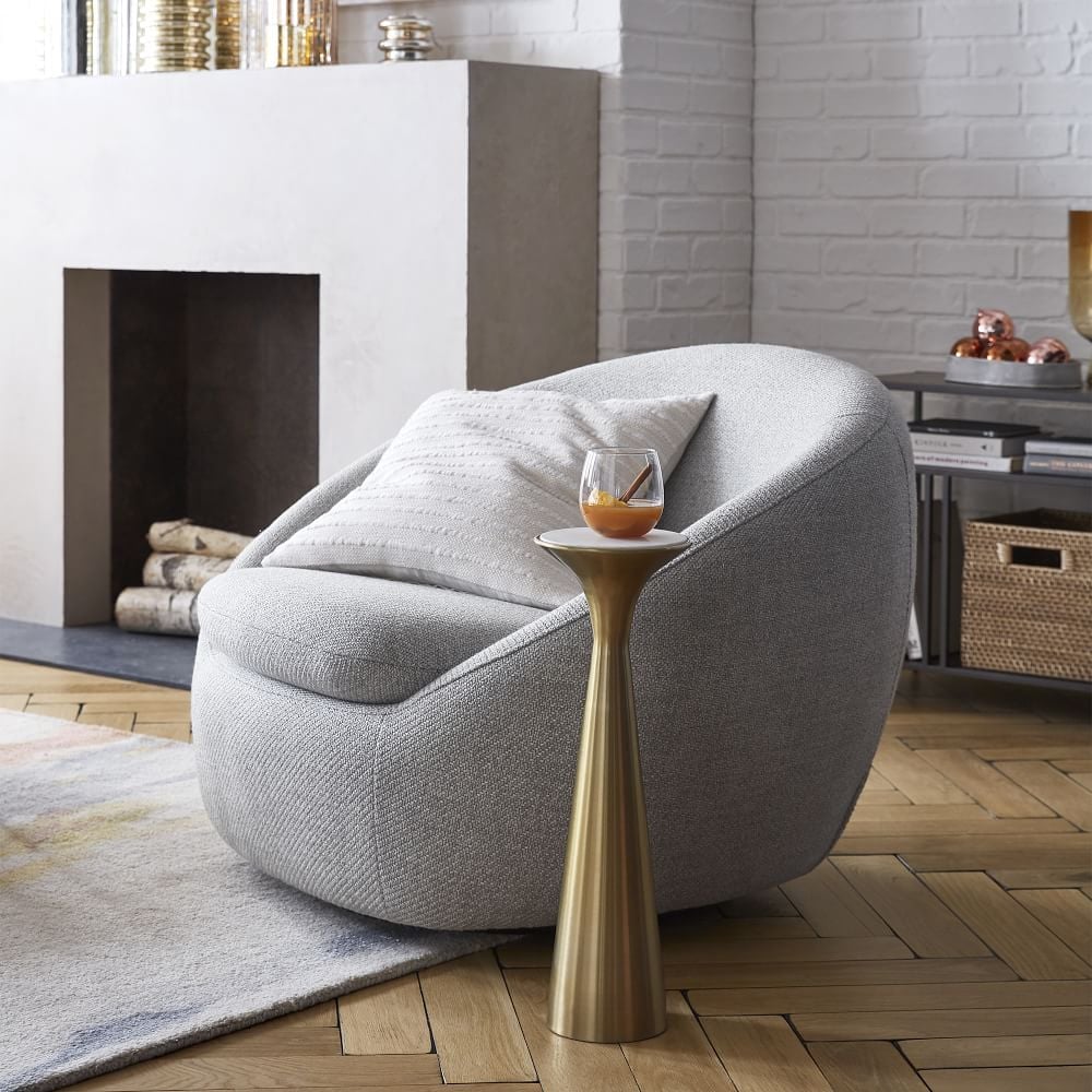 Grey cosy chair new arrivals