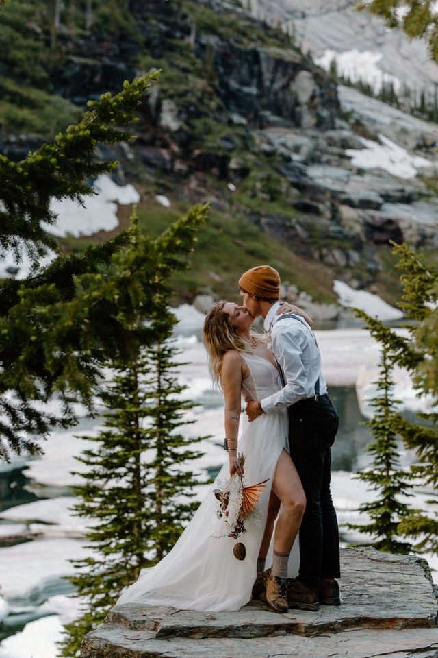 Mountain Camping Elopement