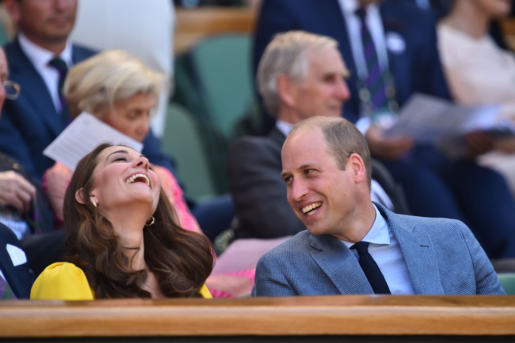 Kate Middleton Yellow Dress Wimbledon 2018