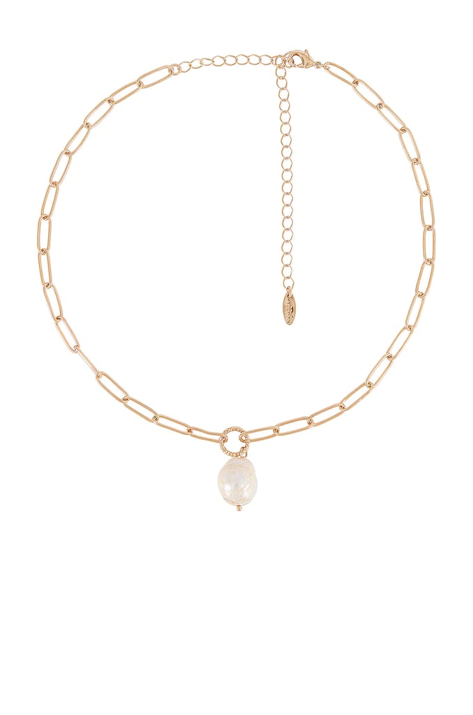 A Pretty Necklace: Ettika Pearl Pendant Necklace