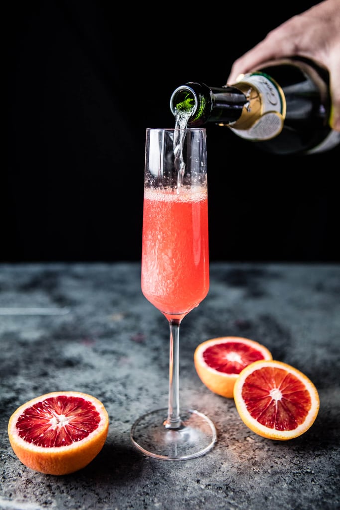 Blood Orange Champagne Mule