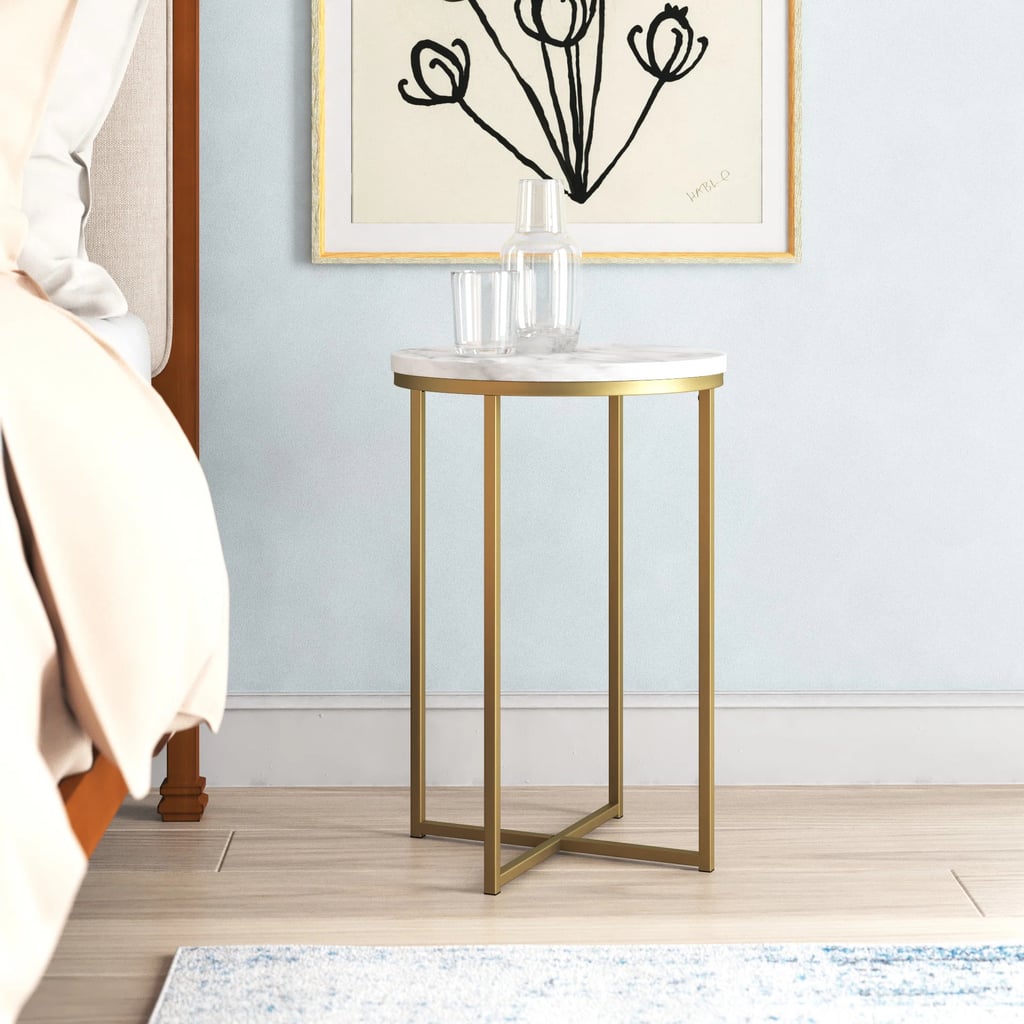 Best Stylish Accent Table: Mista Wasser Cross Legs End Table
