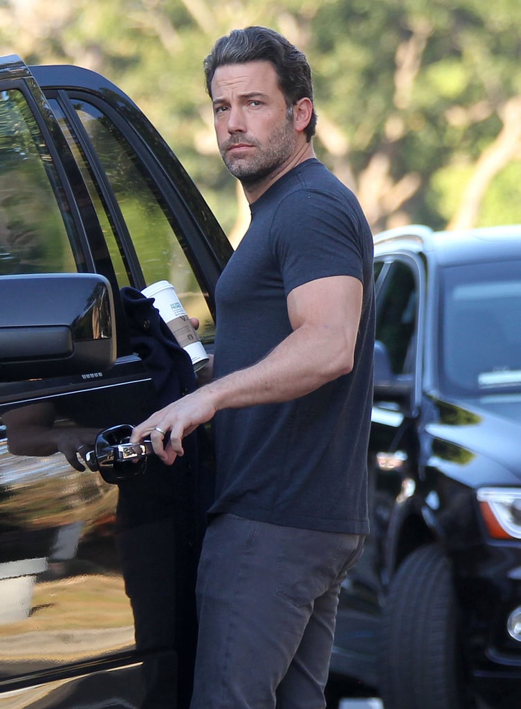 Ben Affleck looked buff out in LA on Tuesday.