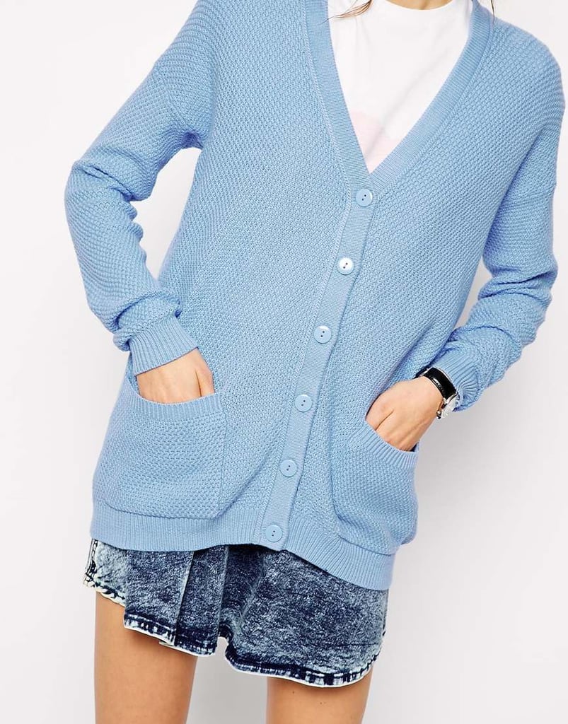 ASOS Cardigan + Missguided Floral Print Minidress